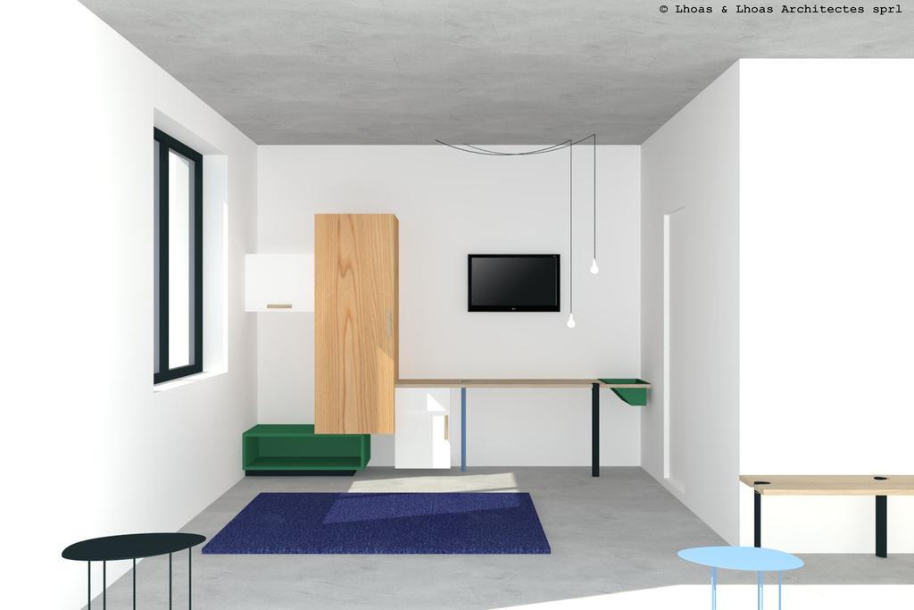 Hotel Belvue Sint-Jans-Molenbeek Pokoj fotografie